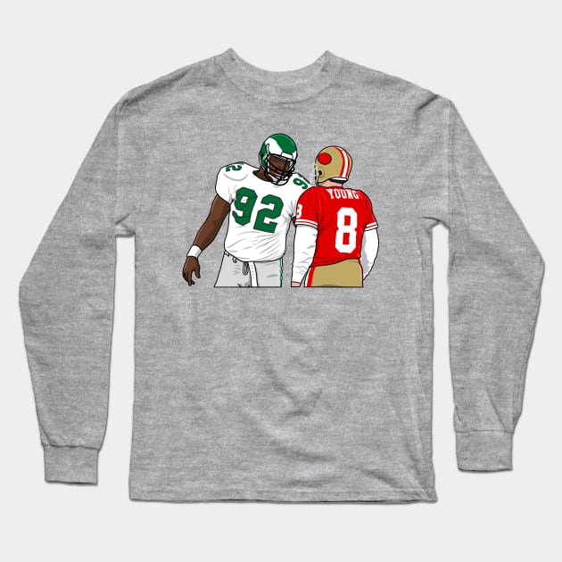 reggie w and steve Long Sleeve T-Shirt by rsclvisual